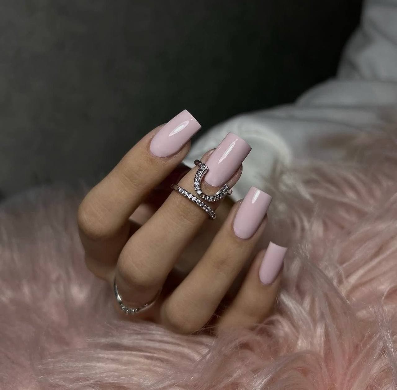 Alungire cartelă, nude glossy